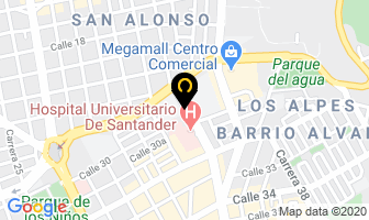 Mapa de Compra Venta Milenium en Bucaramanga