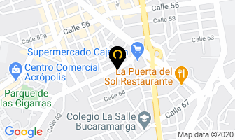 Mapa de Compra Venta Money Express en Bucaramanga