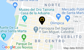 Mapa de Compra Venta Santa Marta en Santa Marta