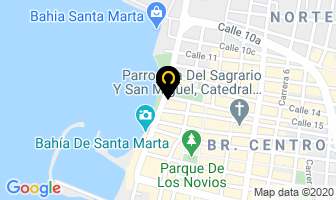 Mapa de Compra Venta Wilman en Santa Marta