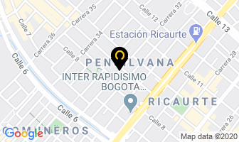 Mapa de Compra Y Venta Las 3B en Bogotá D.C