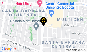 Mapa de Compraventa 121 - Casa Comercial en Bogotá D.C