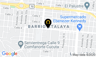 Mapa de Compraventa Atalaya en Cúcuta