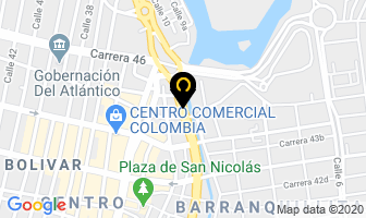 Mapa de Compraventa De Pescado Luis Suárez en Barranquilla