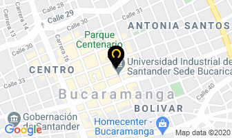 Mapa de Compraventa Fast - Credit en Bucaramanga