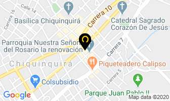 Mapa de Compraventa Guerrero en Chiquinquirá