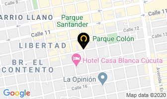 Mapa de Compraventa La Mina en Cúcuta