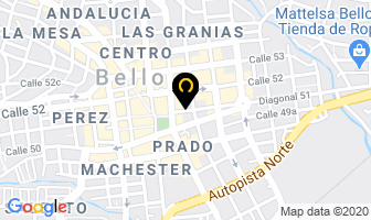 Mapa de Compraventa La Ruleta De La Suerte en Bello