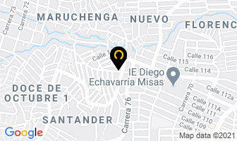 Mapa de Compraventa Santander en Medellín