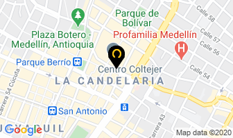 Mapa de Compraventa Solo Joyas en Medellín