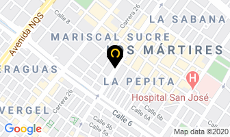 Mapa de Compresores Europa en Bogotá D.C