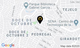 Mapa de Comproind Ltda. en Medellín