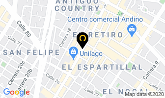 Mapa de Compu Emergencias en Bogotá D.C