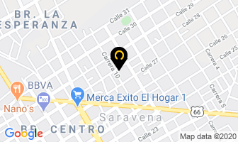 Mapa de Compu Fredy en Saravena