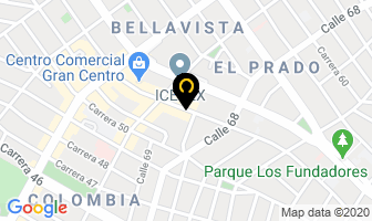 Mapa de Compu Gestión en Barranquilla