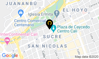 Mapa de Compu House en Cali