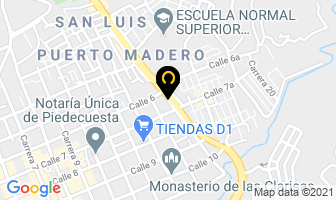 Mapa de Compu Vargas en Piedecuesta