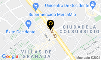 Mapa de Compuarmy en Bogotá D.C