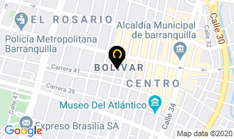 Mapa de Compuartes en Barranquilla