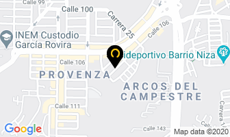 Mapa de Compuequipos S.a. en Bucaramanga