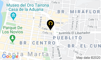 Mapa de Compugueek en Santa Marta