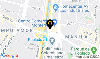 Mapa de Compulink en Medellín