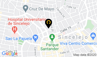 Mapa de Compu.mojana en Sincelejo