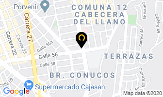 Mapa de Compumuebles en Bucaramanga