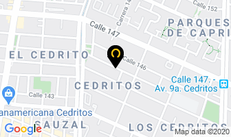Mapa de Compureparamos en Bogotá D.C