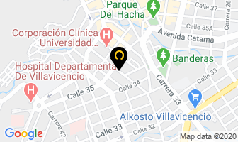 Mapa de Compuseguridad Del Llano en Villavicencio