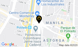 Mapa de Computadores Accesorios Maxipc Ltda en Medellín