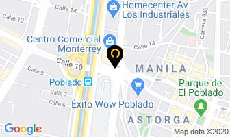 Mapa de Computadores Accesorios Maxipc Ltda. en Medellín
