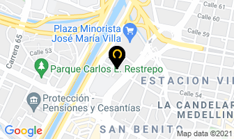 Mapa de Computadores O.m.g. en Medellín