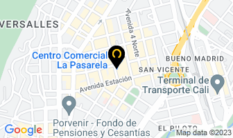 Mapa de Computienda Cali-Cam en Cali