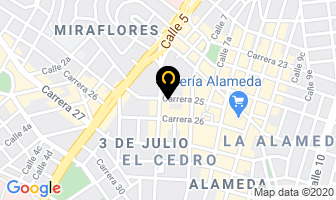 Mapa de Comput.net Capacitación Y Actualización en Cali