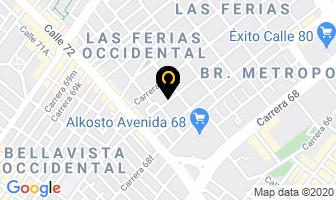 Mapa de Comsidisel Ltda. en Bogotá D.C