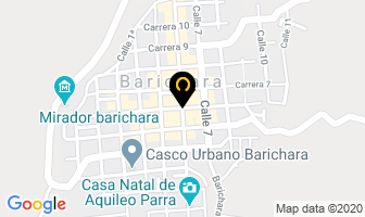 Mapa de Comulseb en Barichara