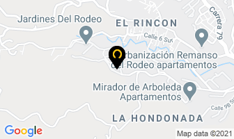 Mapa de Comunicaciones Avivamiento en Medellín