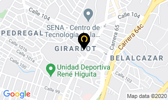 Mapa de Comunicaciones B.t. en Medellín