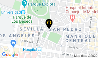Mapa de Comunicaciones Madilis en Medellín