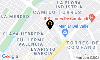 Mapa de Comunicaciones Y Videos en Cali