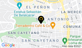 Mapa de Comunicar Soluciones Y Redes en Cali