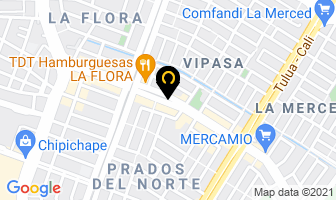 Mapa de Comunicas en Cali