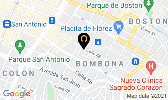 Mapa de Comunicate Ltda. en Medellín