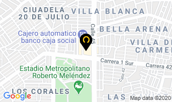 Mapa de Comunicate.com en Barranquilla