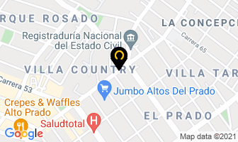 Mapa de Comunicosta Ltda. en Barranquilla