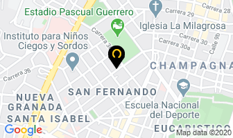 Mapa de Comunidad Cristiana De Fé en Cali