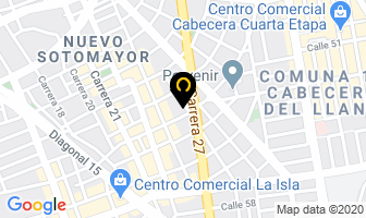 Mapa de Comunisander en Bucaramanga