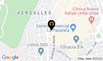 Mapa de Con Acento en Cali