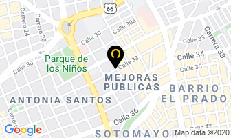 Mapa de Con Aji en Bucaramanga